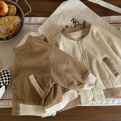 Corduroy Baby's-Jongens Jacket