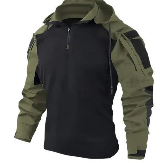 Long-sleeved men's loose tactical outdoor jacket