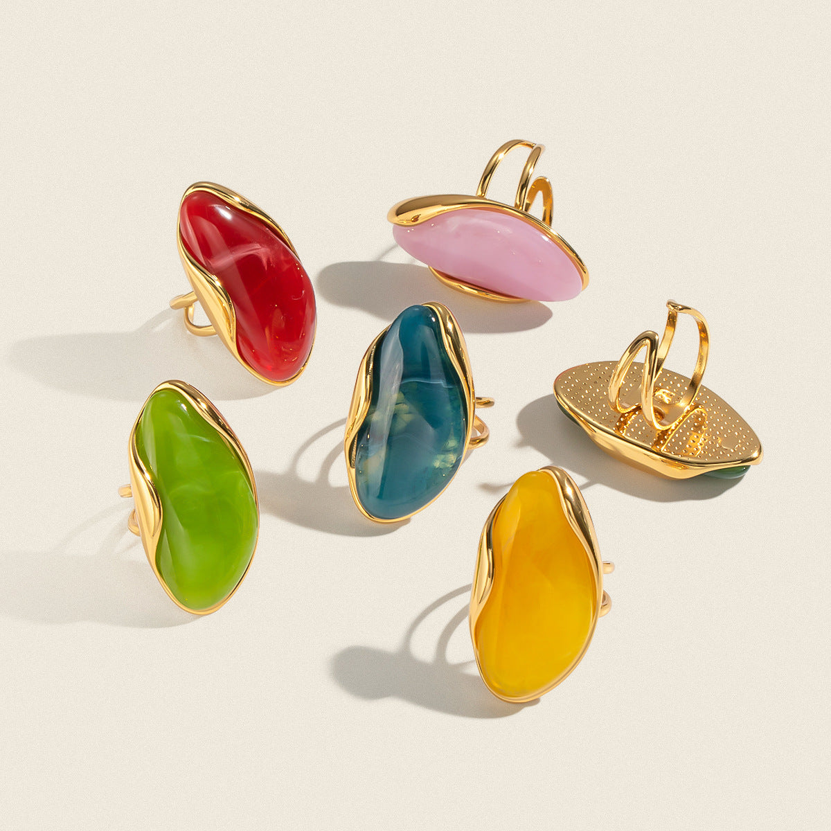 Resin Open-Style Ring for Women