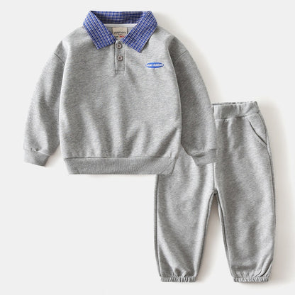 Boys Casual Two-Piece Suit