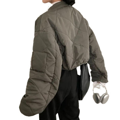 Korte oversized bomberjack