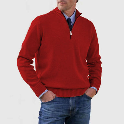 Mens Acrylic Knit Pullover Sweater