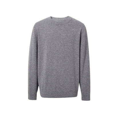 Men's Crew Neck Knit Sweater Long Sleeve