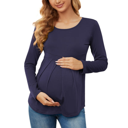 Maternity Ruffle Blouse