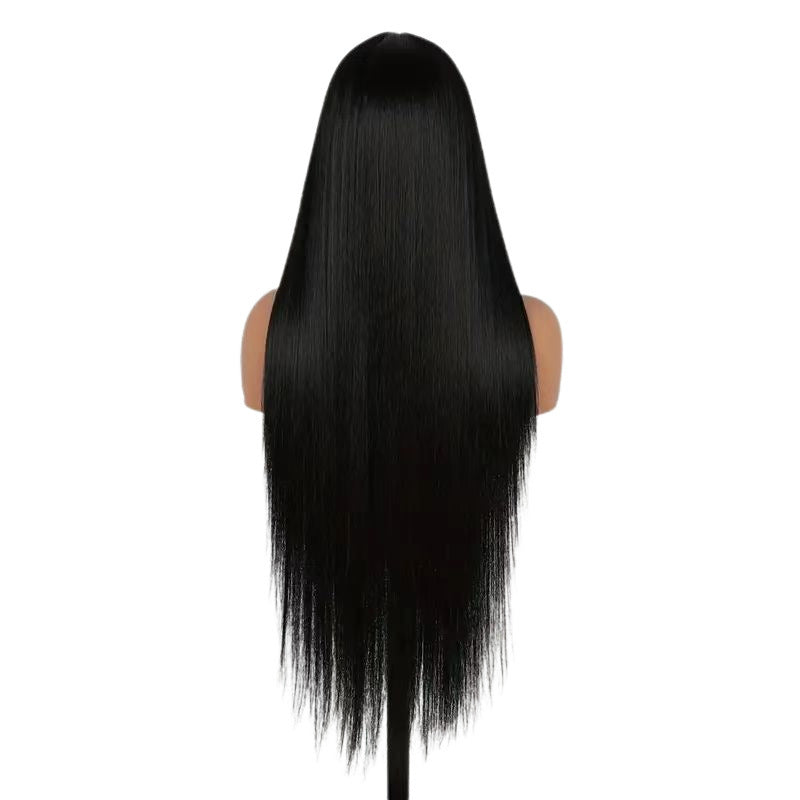 Lace synthetic fiber high-temperature hairpiece