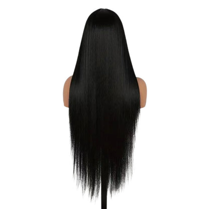 Lace synthetic fiber high-temperature hairpiece