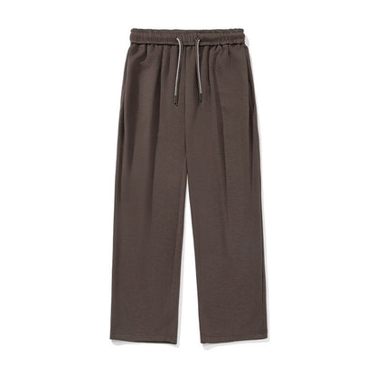 Japanse retro geplooide casual joggingbroek met trekkoord