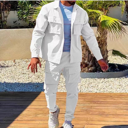 Casual cargobroek heren set