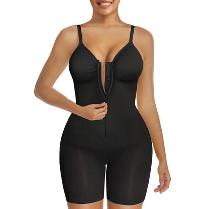 Womens High Elastic Shapewear Jumpsuit