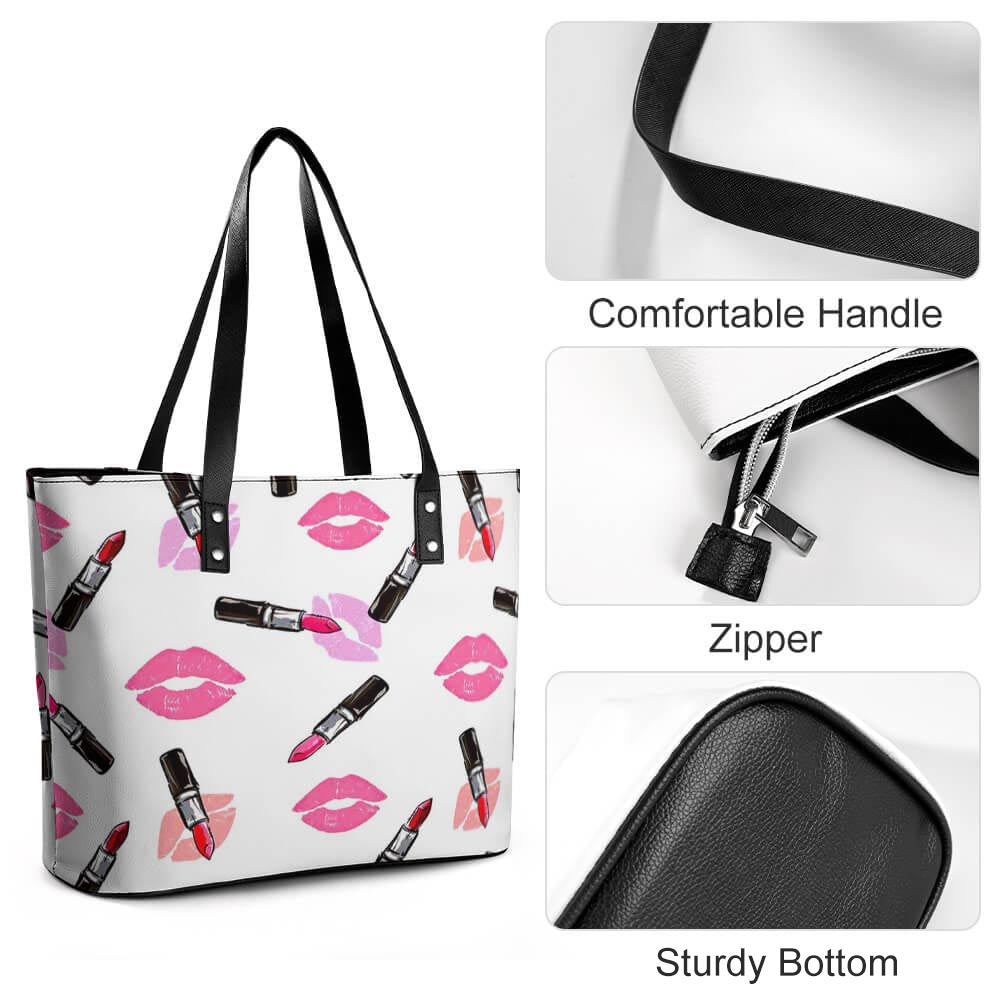 Leather lady's handbag