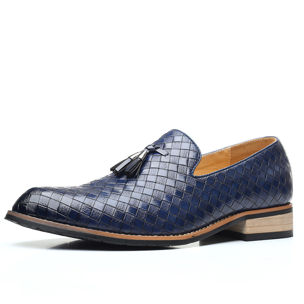 Carefully Selected Men's Versatile British-Style Black Professional Casual Leather Shoes, Soft-Soled Men's Shoes, Business Formal Work Shoes