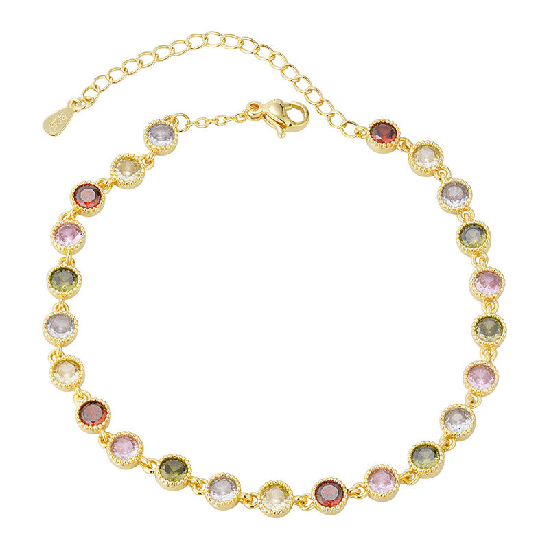 simple light luxury high-end feeling temperament anklet