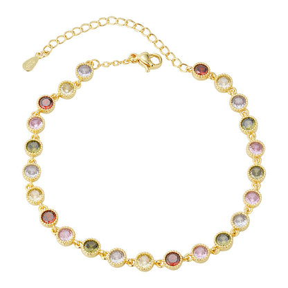 simple light luxury high-end feeling temperament anklet