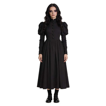 Vintage court-style long dress