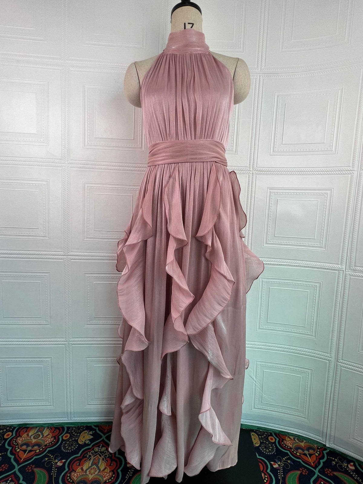 French Elegant Layered Cake Dress