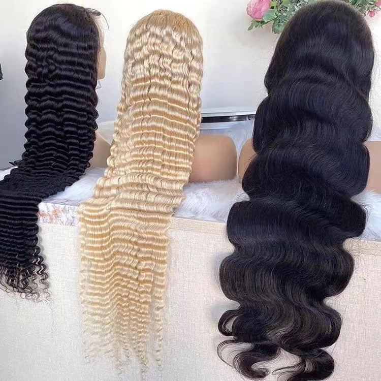 Long Curly Synthetic Lace Front Wig