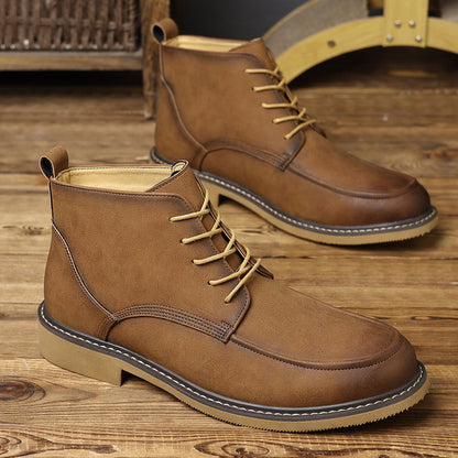 Mens Classic Leather Boots
