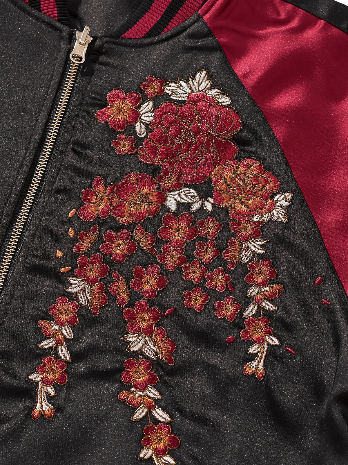 Men's Chinese Style Embroidery Dragon Jacket