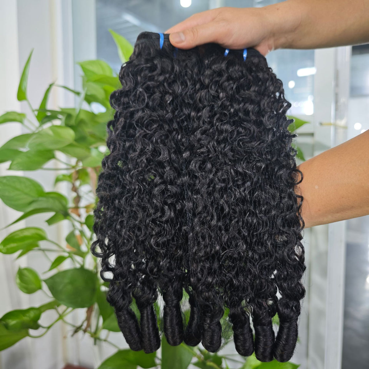 Human Hair Wig Hair Curtain