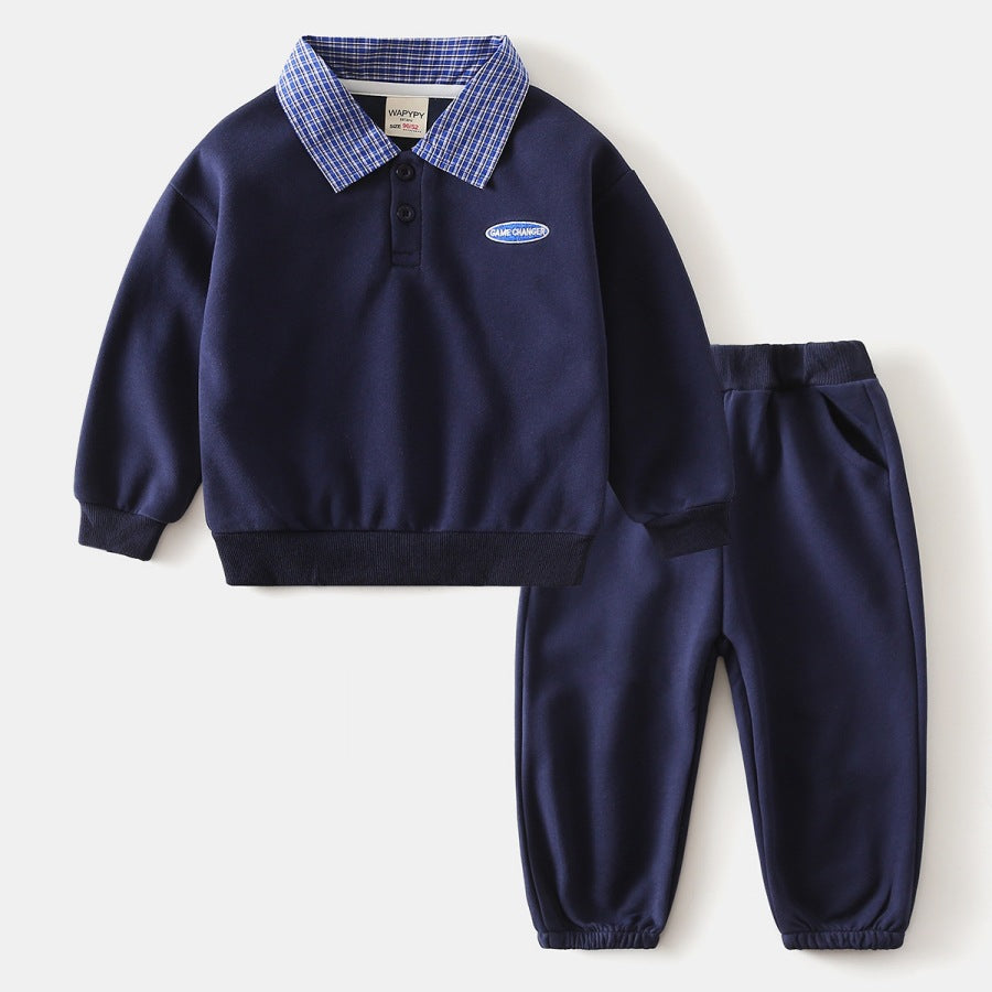 Boys Casual Two-Piece Suit