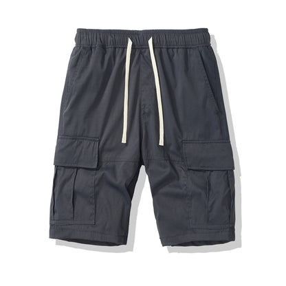 Heren Multi-pocket Losse Cargo Shorts