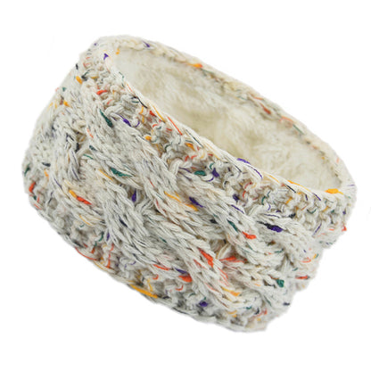 Fluwelen Wol Gebreide Hoofdband
