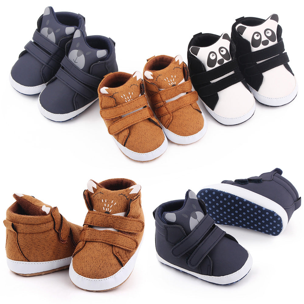 Cartoon Animal Soft Sole Baby Shoes