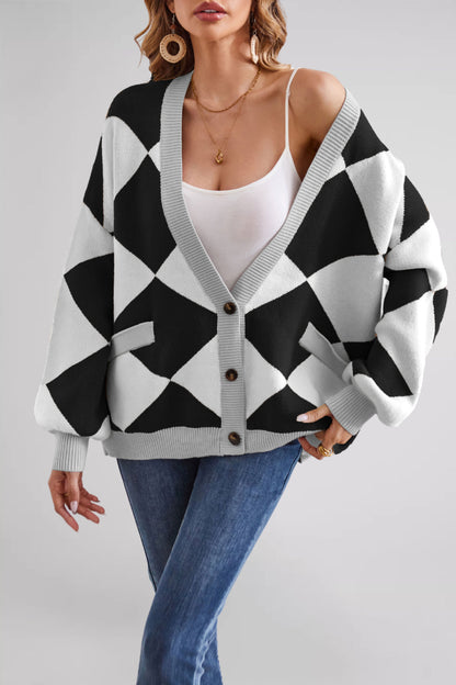 Women's knitted cardigan