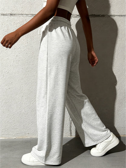 Womens High Waist Wide Leg Pants