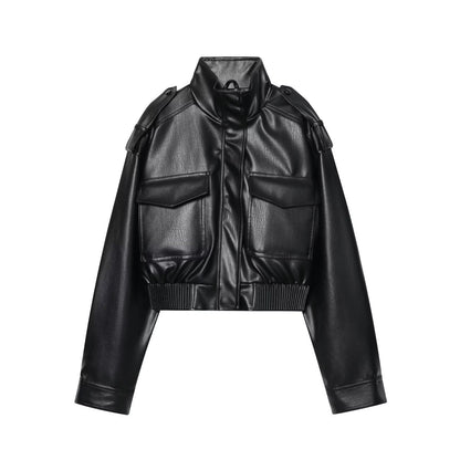 Retro Motorcycle Jacket for Women