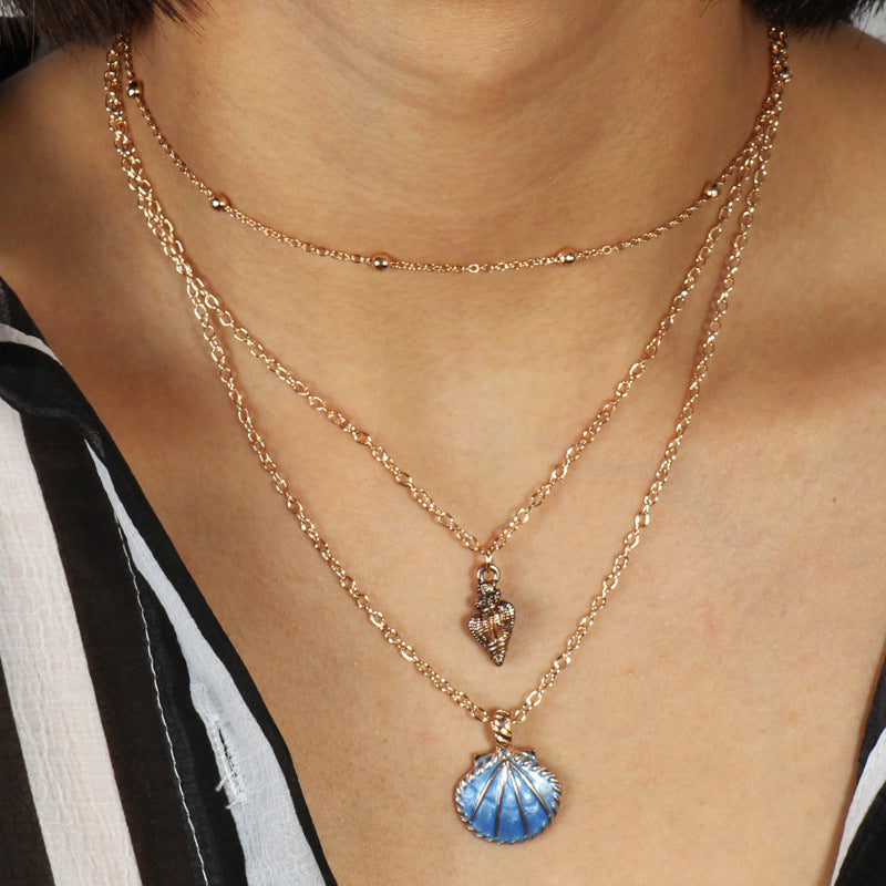 Bohemian Marine Ketting Legering Driedimensionaal