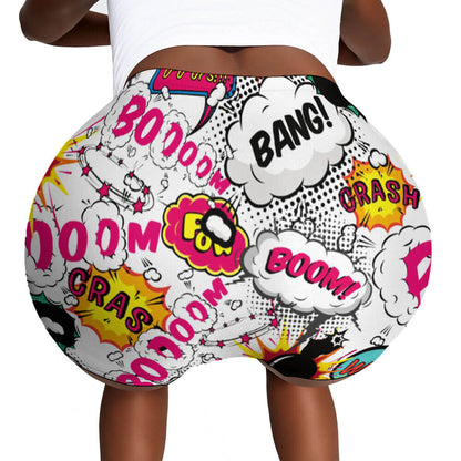 Personalised Colorful Ladies Shorts