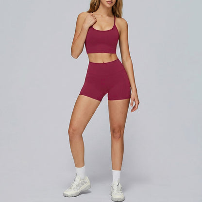 Womens Seamless Yoga Sports Set