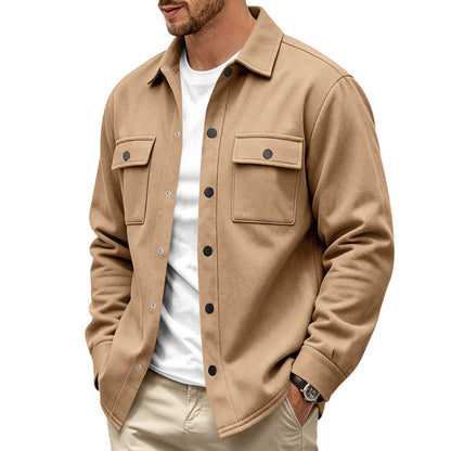 Heavyweight Fleece Lined Mens Outdoor Jacket