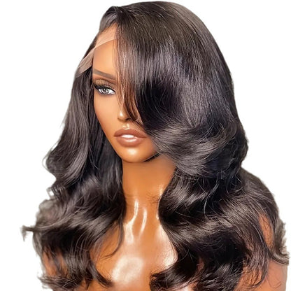 Lace Front Synthetic Wig with Curly Waves