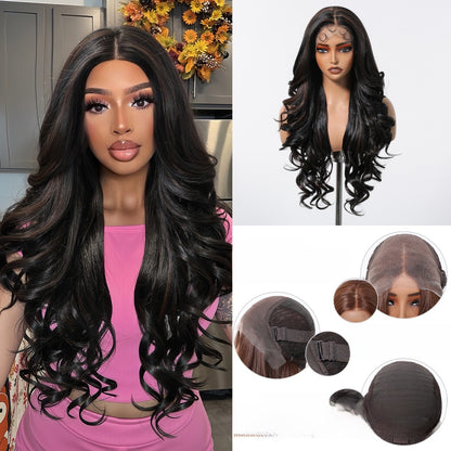 Long Curly Lace Front Wig Heat Resistant