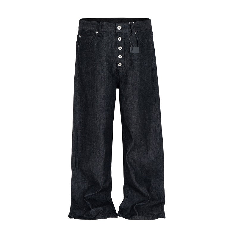 Baggy Raw Denim Jeans