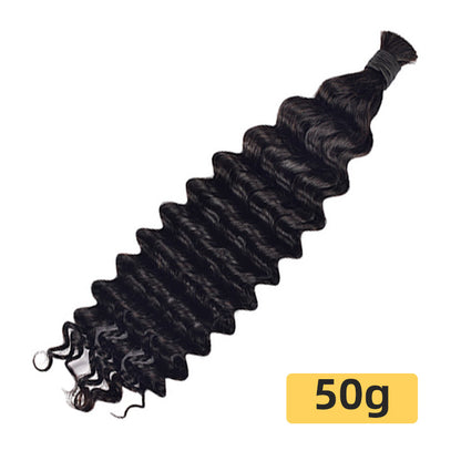 Deep Wave Real Hair Dreadlocks Braids