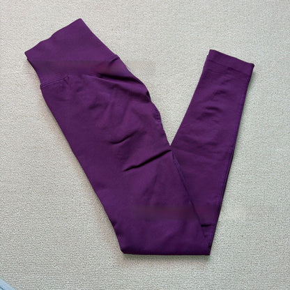Seamless High-Waist Scrunch Butt Lifting Sports Yoga Pants