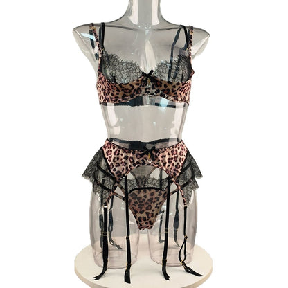 Leopard print Lingerie set
