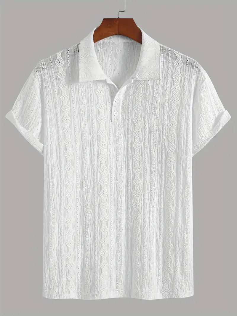 Ademende lichtgewicht casual polo