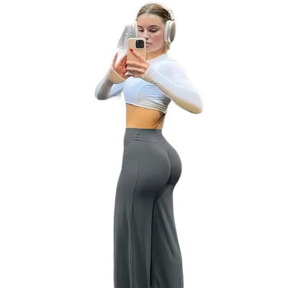 Women's High-Waisted Yoga Pants with Tummy Control