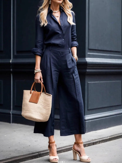 Elegant Women's Casual Suit Set