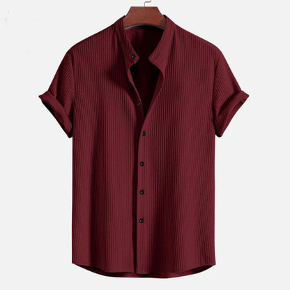 Men's Corduroy Short Sleeve Shirt
