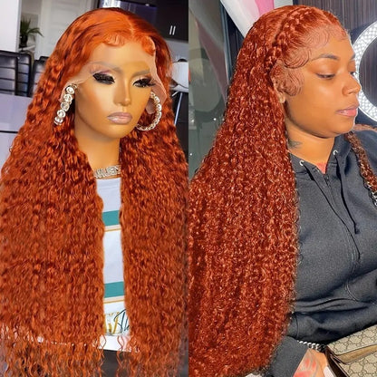 Deep Wave Lace Front Synthetic Wig