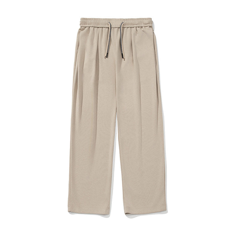 Japanse retro geplooide casual joggingbroek met trekkoord