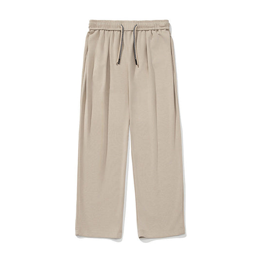 Japanse retro geplooide casual joggingbroek met trekkoord