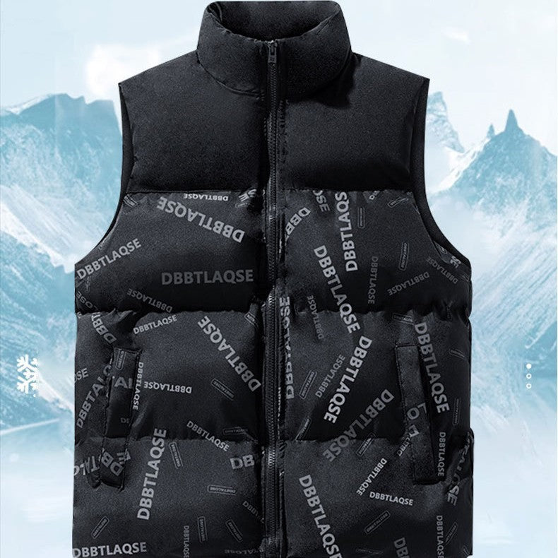 Heren gewatteerde mouwloze bodywarmer