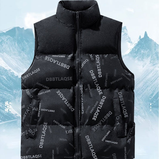 Heren gewatteerde mouwloze bodywarmer