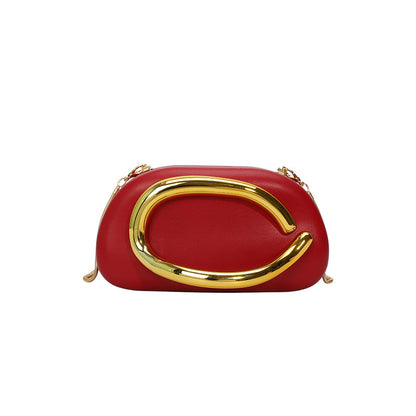 Elegant Chain Strap Clutch Bag
